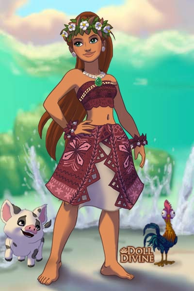 My Moana OC ~ by Nennae