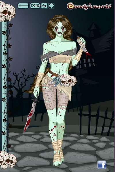 princess zombie doll