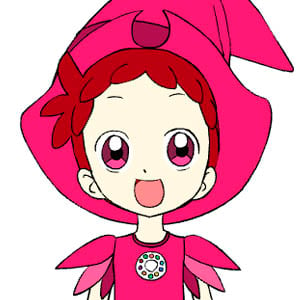 Personagem fofa de garota mágica de Ojamajo DoReMi