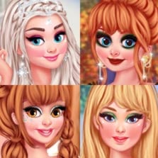 Quattro principesse in look fantasy di stagione