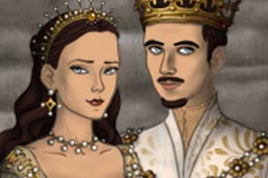 Tudors Scene ~ Merlin ~ Gwen ~ made on azaleasdolls.com