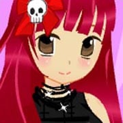 You’ll be able to create your own female character in anime style with emo fashion, from the 2000s!