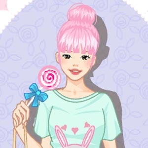 In this game, you can create your original character in anime style with the fairy kei fashion kawaii outfits!