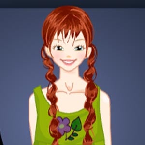 Redhead girl, Pippi Longstocking