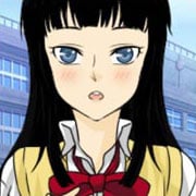 Scena in stile manga o anime di una coppia al liceo, all&#39;università e crea i tuoi personaggi originali