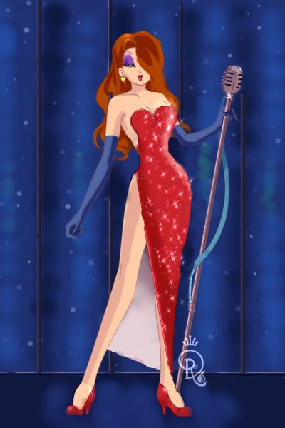 Jessica Rabbit ~ by CatOfTheCanals