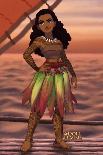 Moana as Maui ~ by Jessie