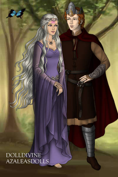 Lady Amalthea and her Prince Lir ~ by SleepingStar