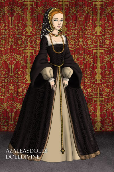 Catherine of Aragon in a French Hood ~ by LadyAquanine