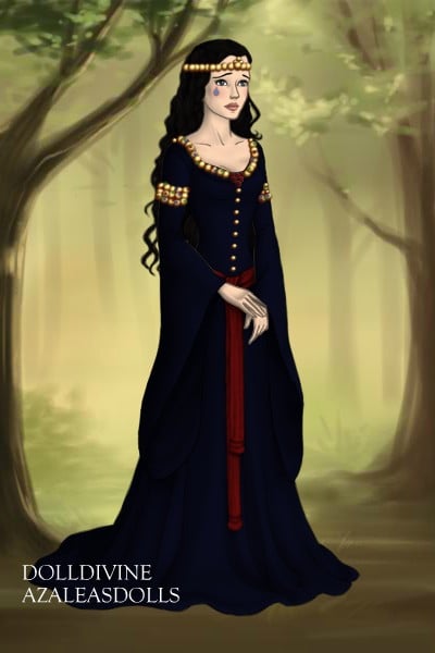 Arwen's Funeral Gown ~ by LadyAquanine