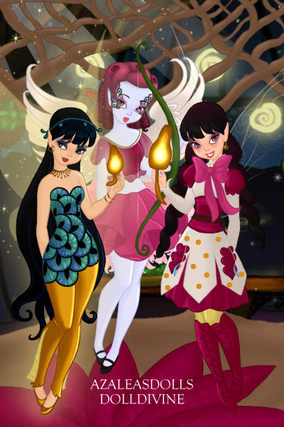 Draculaura,Cupid and Cleo de Nile ~ by Topazio