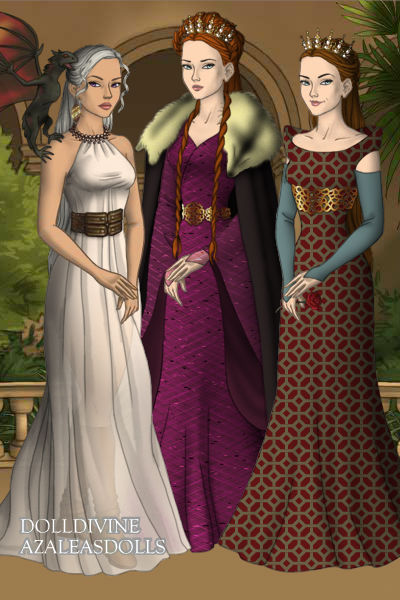 Three Queens of Westeros ~ by _mood_ring_