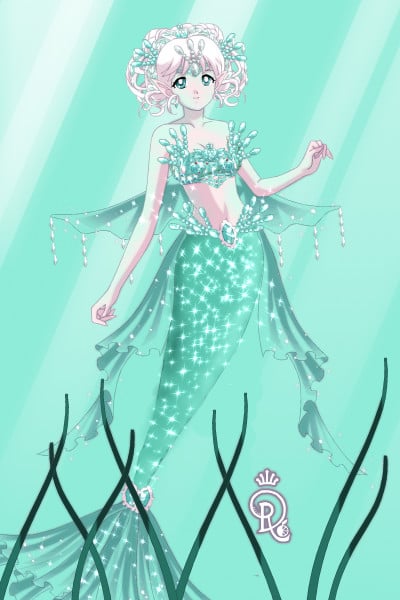 Mermaid Princess Aquamarine ~ by SkywardZelda