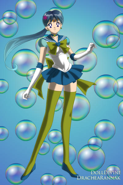 Sailor Neo Mercury ~ by peachmoonbunny