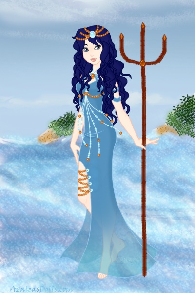 Image result for amphitrite goddess cartoon