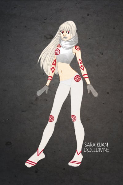 Shiro (Deadman Wonderland) by LadySky Modern Fashion Dress Up. 